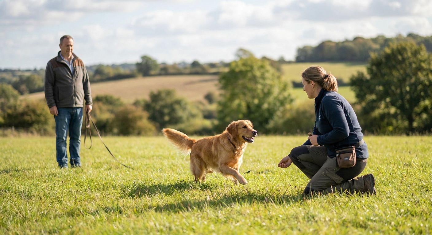 Best 1:1 dog training programme for recall problems