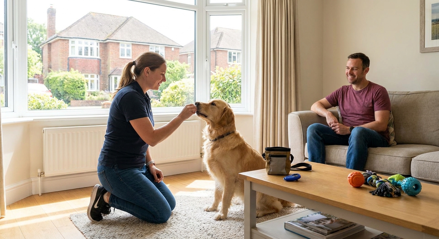 Best in-home dog training options for Surrey owners