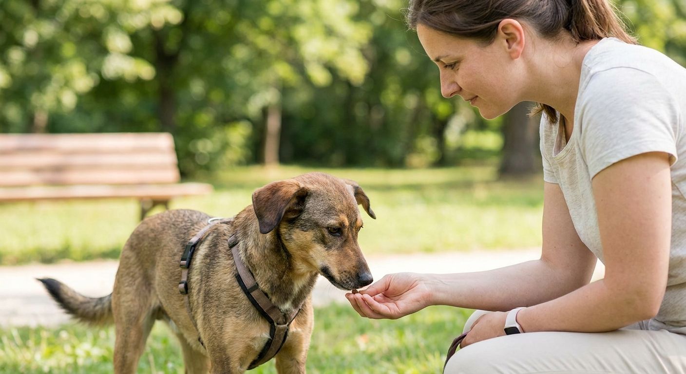 Best reward-based training methods for anxious dogs