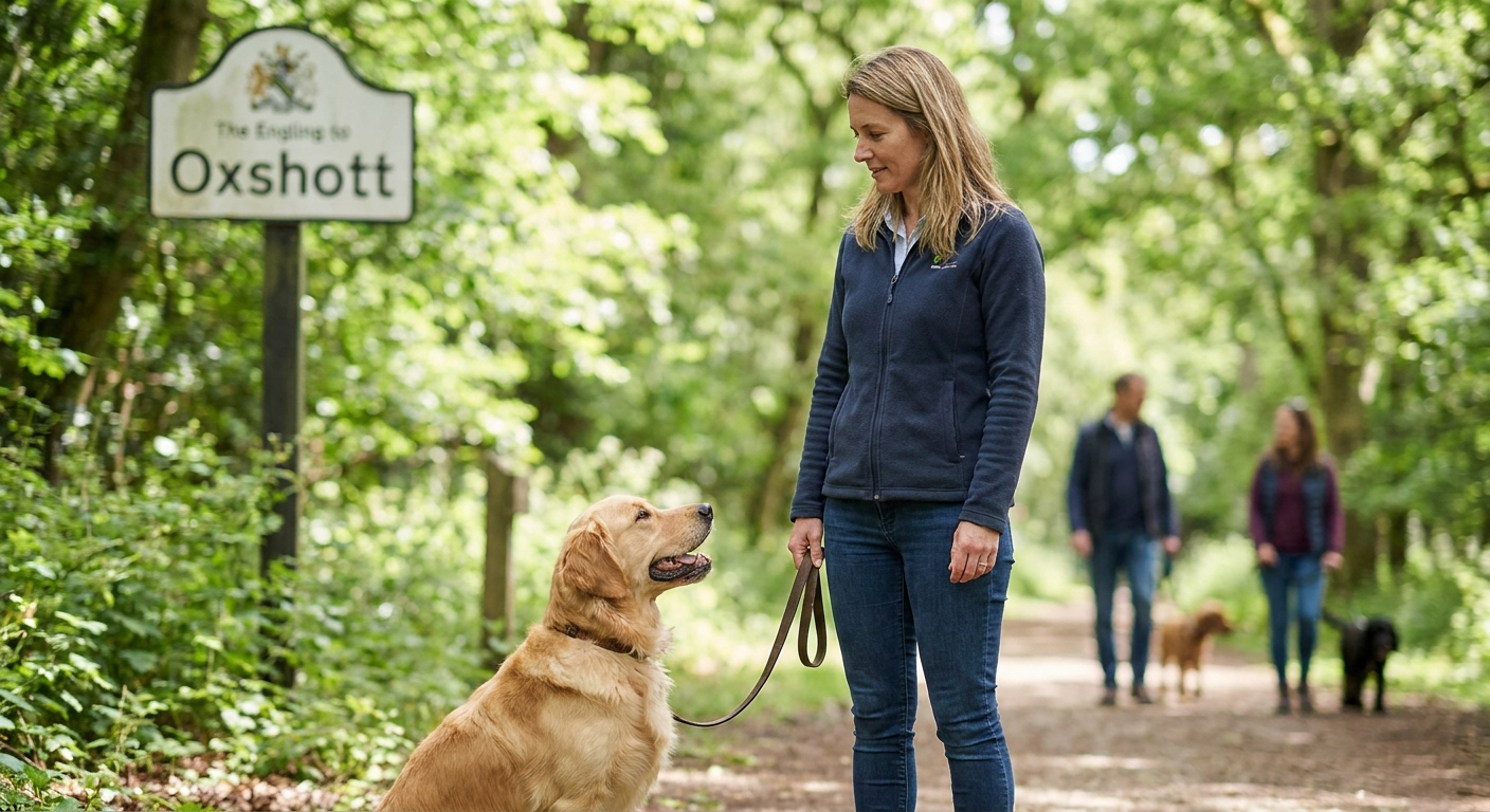 Dog behaviour training for Oxshott dog owners