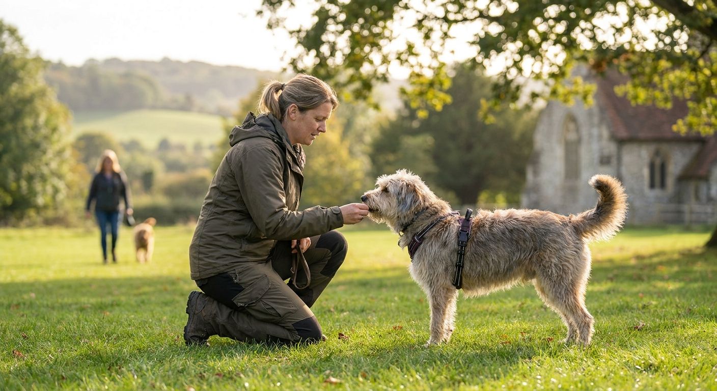 Reactive dog training for Dorking owners