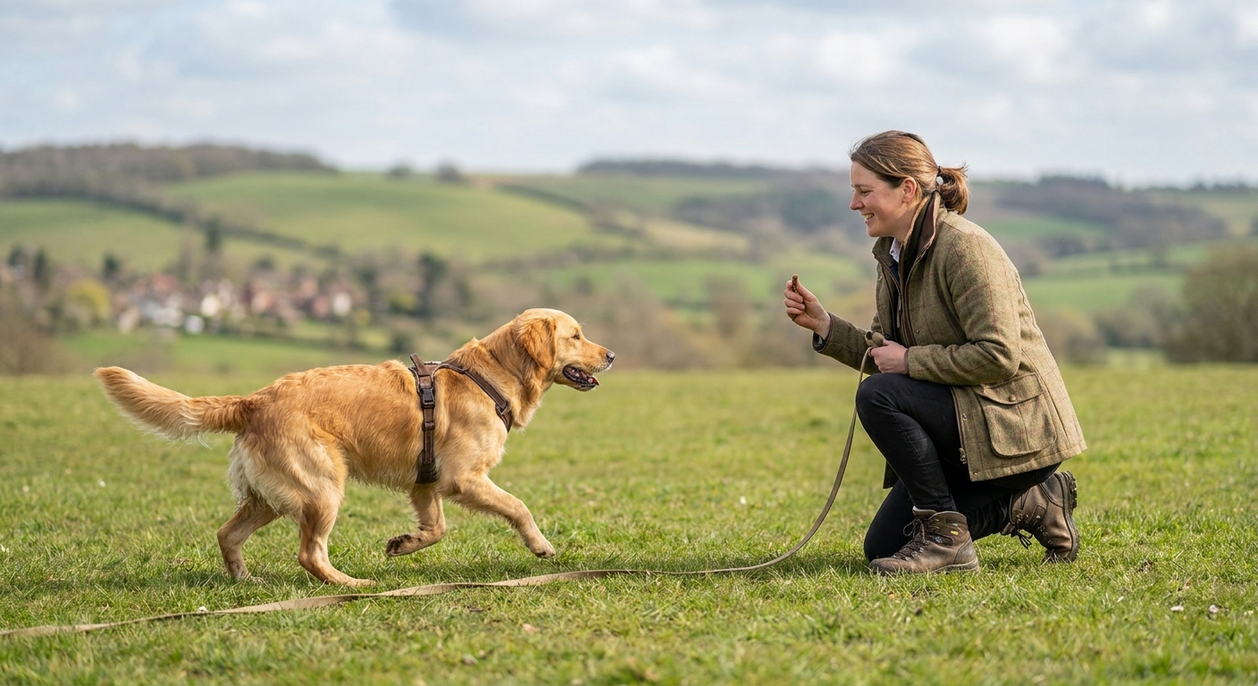 Recall training for Surrey dog owners